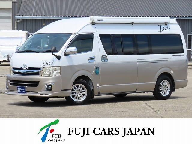 キャンピングカー バンコン ハイエース ビークル デュオ FFヒーター オーニング